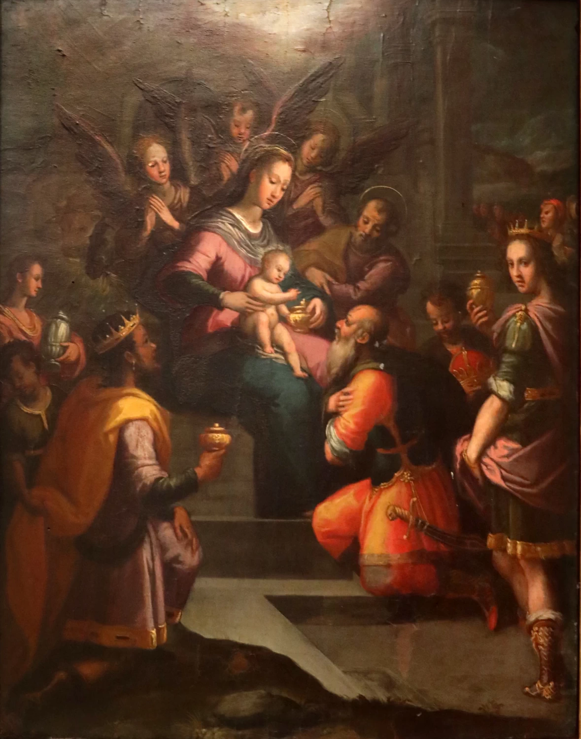Adorazione dei Magi - Palazzo Mansi, attribuito